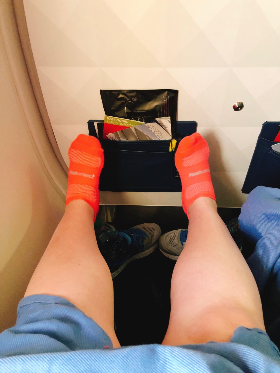 Leg room, Delta Flight Indy to Paris